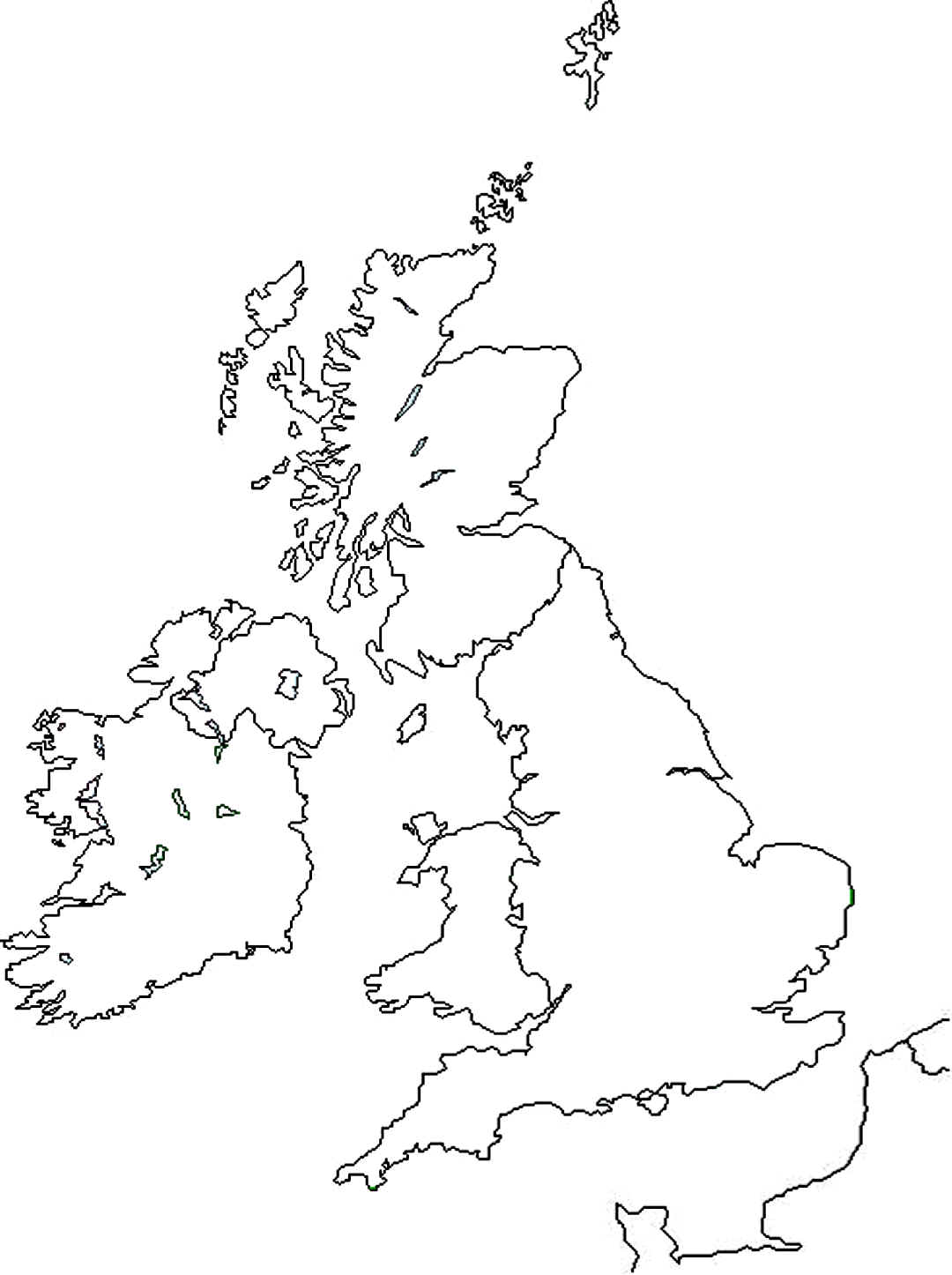 uk map coloring pages - photo #9